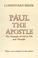 Cover of: Paul The Apostle