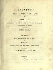 Cover of: Faustus by Johann Wolfgang von Goethe
