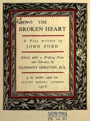 Cover of: The broken heart. by John Ford