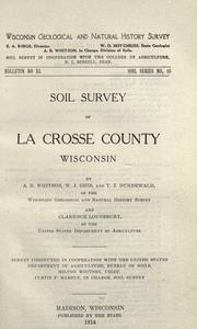 Cover of: Soil survey of La Crosse County, Wisconsin