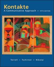 Cover of: Kontakte