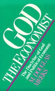 Cover of: God the economist by M. Douglas Meeks
