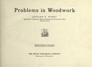 Cover of: Problems in woodwork