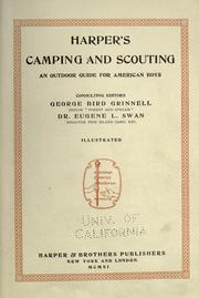 Cover of: Harper's camping and scouting: an outdoor guide for American boys
