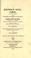 Cover of: A Keppoch song: a poem in five cantos: being the origin and history of the family, alias Donald, Lord of the Isles, carried down to its extinction, with a continuation of the family of Keppoch