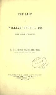 Cover of: The life of William Bedell, D.D., Lord Bishop of Kilmore
