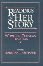 Cover of: Readings in her story: women in Christian tradition