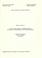 Cover of: A life in public service