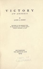 Victory by James A. Emery