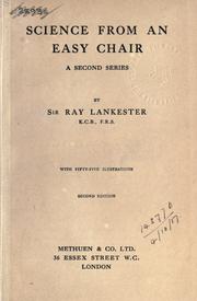 Cover of: Science from an easy chair. by Lankester, E. Ray Sir