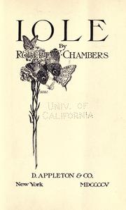 Cover of: Iole