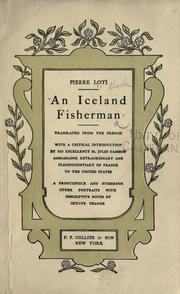Cover of: An Iceland fisherman by Pierre Loti