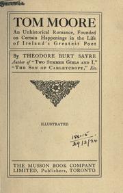 Cover of: Tom Moore by Theodore Burt Sayre