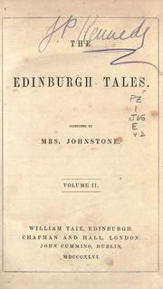 Cover of: The Edinburgh tales