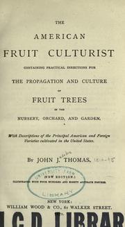 Cover of: The American fruit culturist