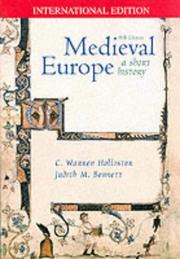 Cover of: Medieval Europe by C. Warren (Charles Warren) Hollister, Judith Bennett