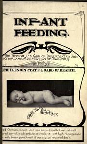 Cover of: Infant feeding by Illinois State Board of Health.