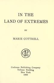 In the land of extremes by Marie Cottrell