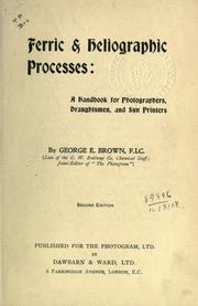 Cover of: Ferric and heliographic processes.