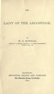 Cover of: The Lady of the Aroostook. by William Dean Howells