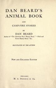 Cover of: Dan Beard's animal book and camp-fire stories by Daniel Carter Beard