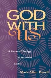 Cover of: God with us: a pastoral theology of Matthew's gospel