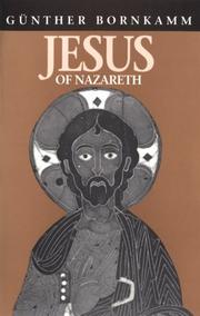 Cover of: Jesus of Nazareth by Günther Bornkamm