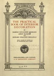 Cover of: The practical book of interior decoration