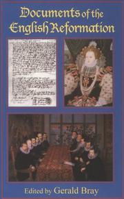 Cover of: Documents of the English Reformation