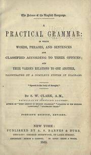 Cover of: A practical grammar by S. W. Clark