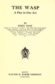Cover of: The wasp by Essex Dane