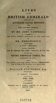 Lives of the British admirals by Campbell, John