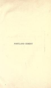 Portland cement by Richard K. Meade