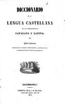 Cover of: Diccionario de la lengua castellana con las correspondencias catalana y ... by Pedro Labernia y Esteller, Pedro Labernia