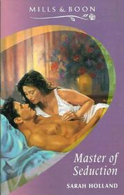 Cover of: Master of seduction