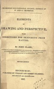 Cover of: Elements of drawing and perspective: with directions for sketching from nature.