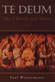 Cover of: Te Deum by Paul Westermeyer