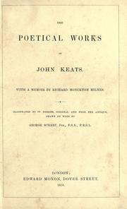 Cover of: The poetical works of John Keats by John Keats