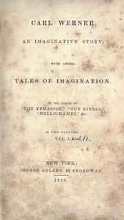 Cover of: Carl Werner, an imaginative story by William Gilmore Simms
