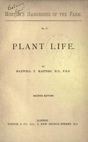 Cover of: Plant life.