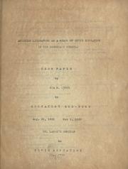 Cover of: American literature as a means of civic education in the secondary schools: term paper