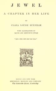 Cover of: Jewel by Clara Louise Burnham, Clara Louise Burnham