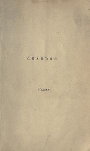 Cover of: [Chandos. by Ouida