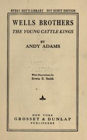 Cover of: Wells brothers by Andy Adams