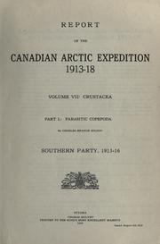 Cover of: Reports. by Canadian Arctic Expedition (1913-1918), Canadian Arctic Expedition (1913-1918)