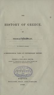 Cover of: The history of Greece. by Keightley, Thomas