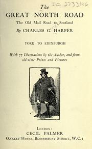 Cover of: The Great North road by Charles George Harper