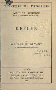 Cover of: Kepler. by Walter W. Bryant, Walter W. Bryant