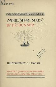 Cover of: More "shortsixes"
