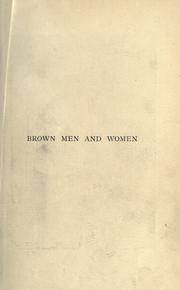 Cover of: Brown men and women by Edward Reeves, Edward Reeves